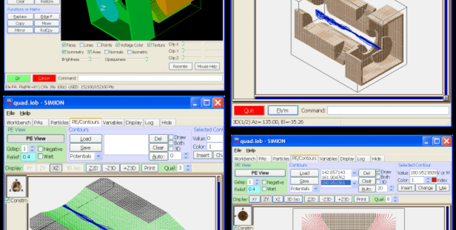 SIMION 3D a CPO